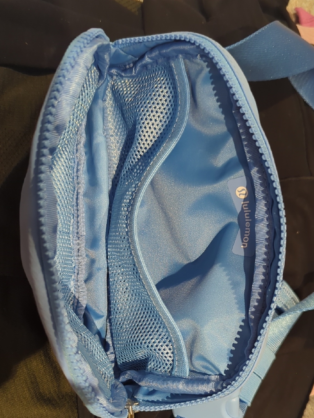 Lululemon Light Blue Crossbody Pouch
